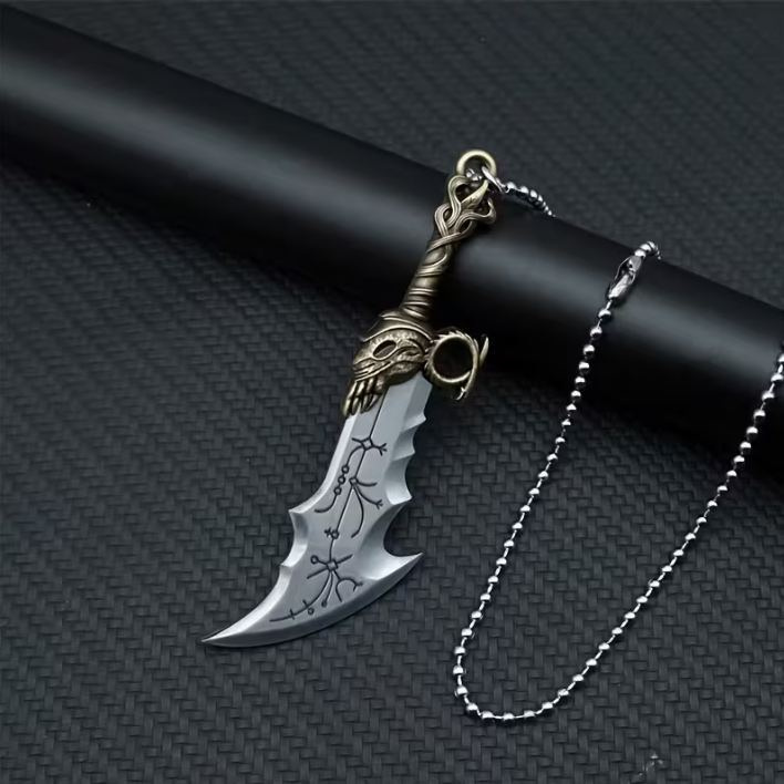 skull sworder necklace