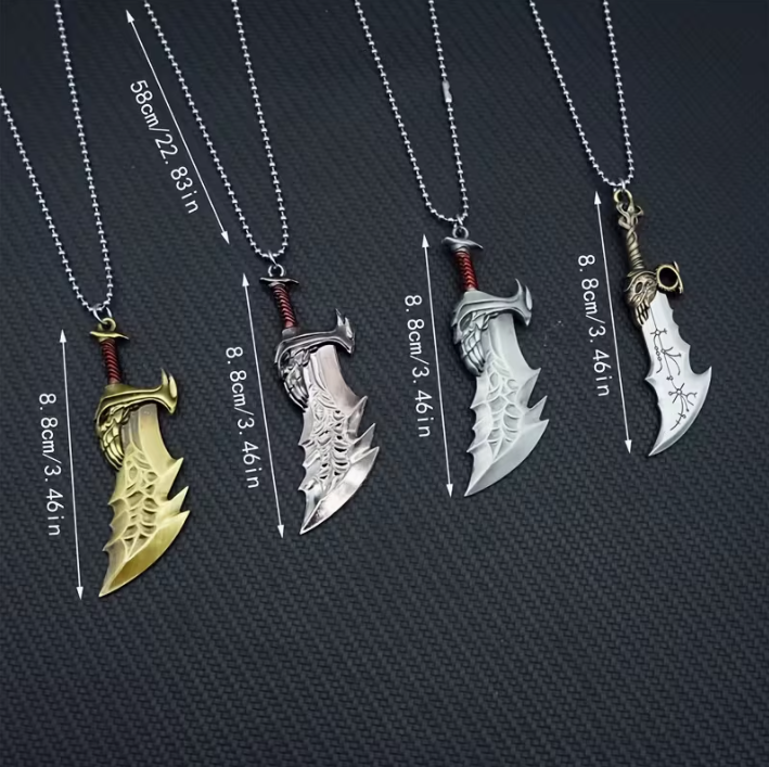 skull sworder necklace