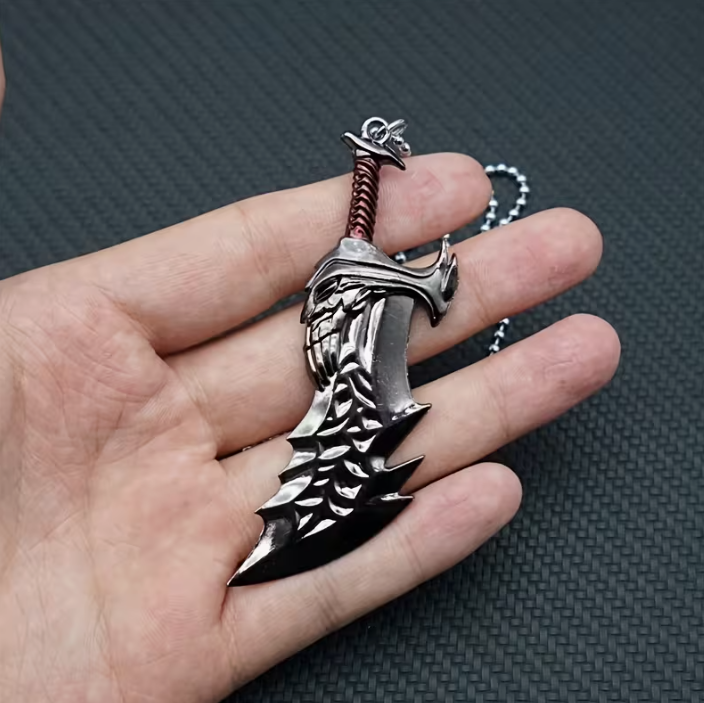 skull sworder necklace