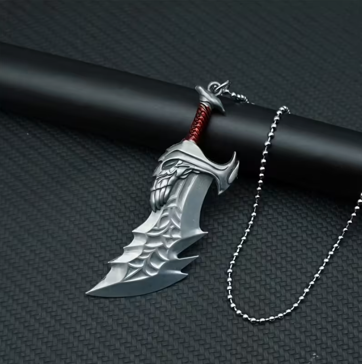 skull sworder necklace