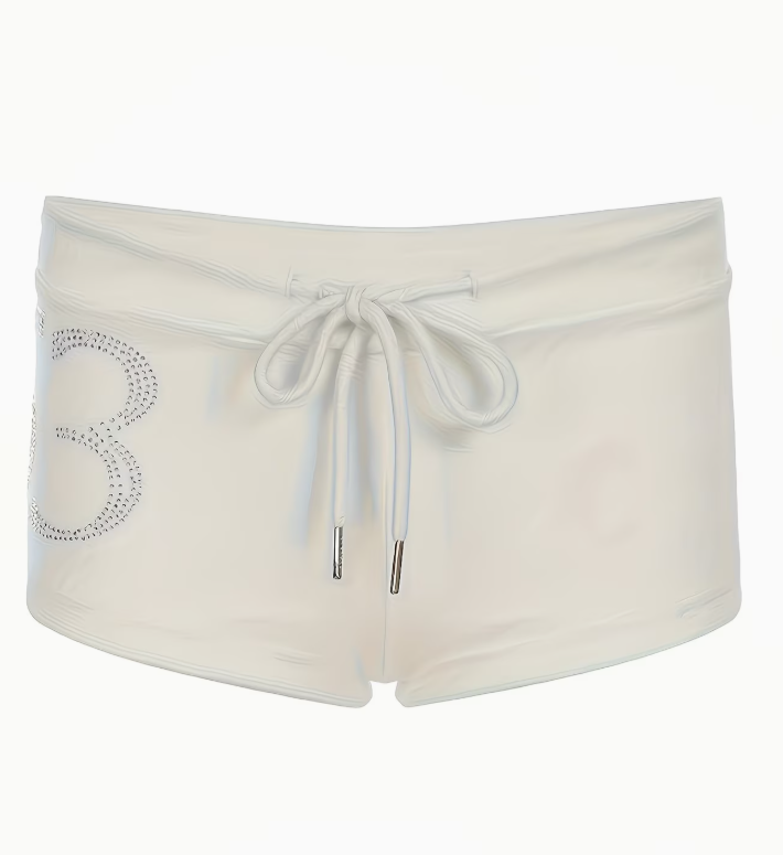 Women Y2K Rhinestone Ultra-Short Bodycon Fashion Shorts