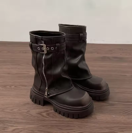 Winter women platform knight boots