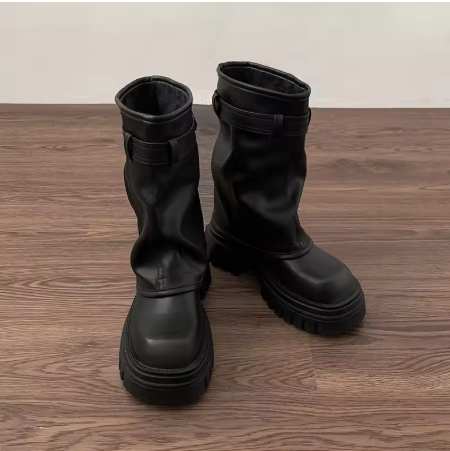 Winter women platform knight boots