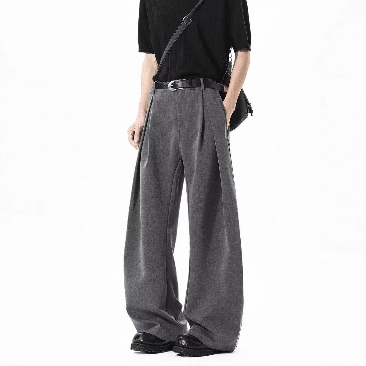 Tailored Pleated Pants For Men