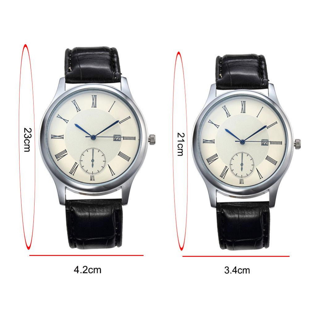 Blue light moving quartz watch